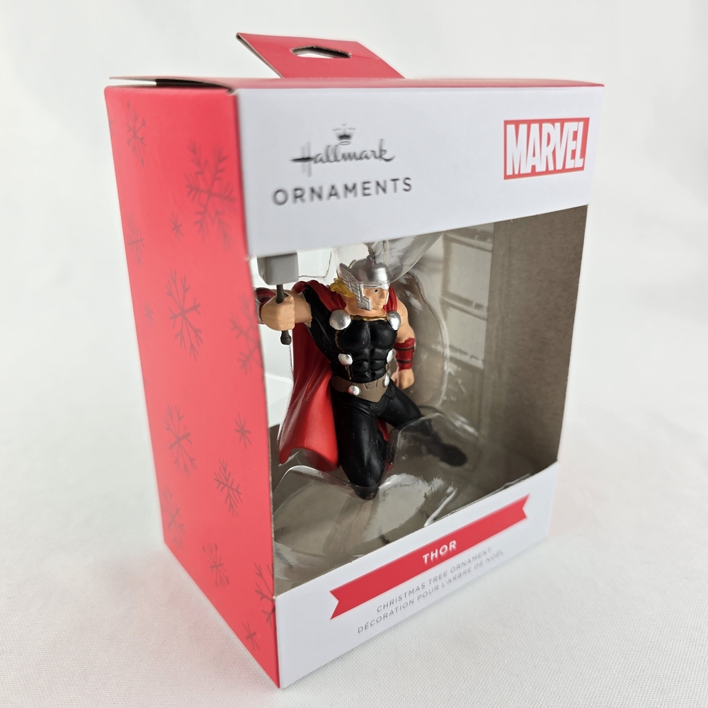 ⭐️3 / $30⭐️ Hallmark Ornaments Marvel Thor Christmas Tree Ornament
